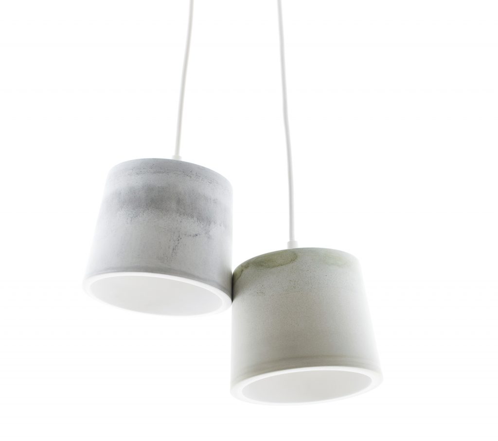 Lampe en plâtre synthetique