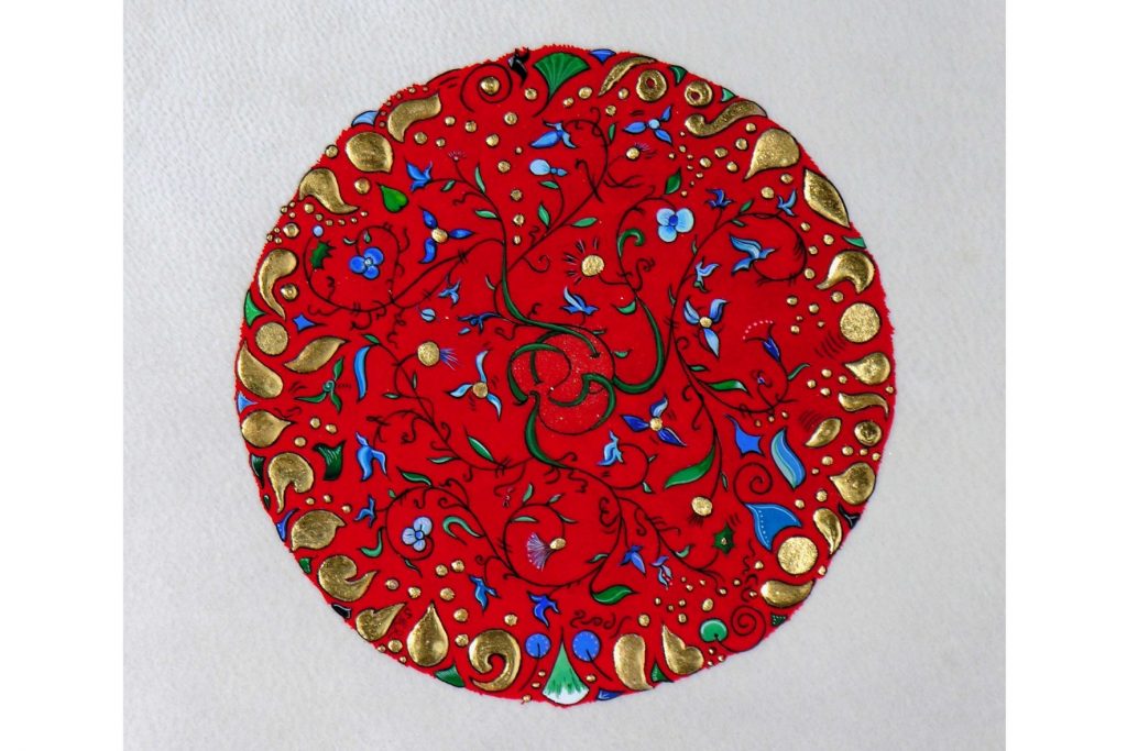 Sophie Théodose, enlumineur contemporain