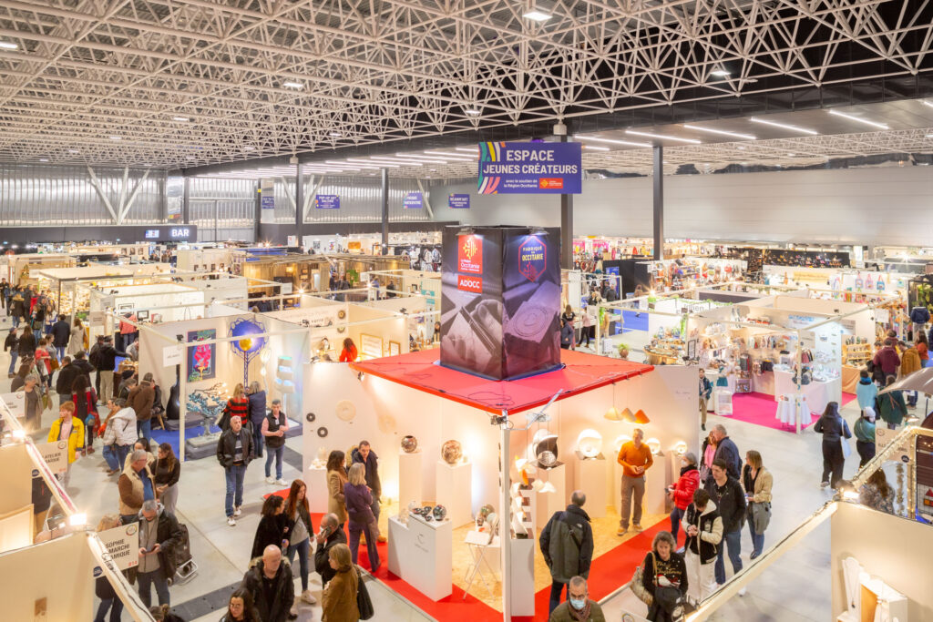 Salon Créateurs et Artisans d’art logo lumineux toulouse salon évènements arts artisans meett 
