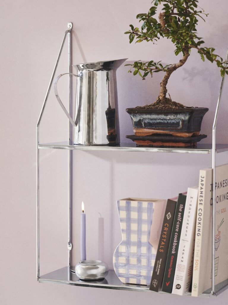 métal matière tendance design déco décoration deco de fil en déco toulouse aménagement vintage moderne matériaux vers le futur acier chromé sostrene grene Søstrene Grene
